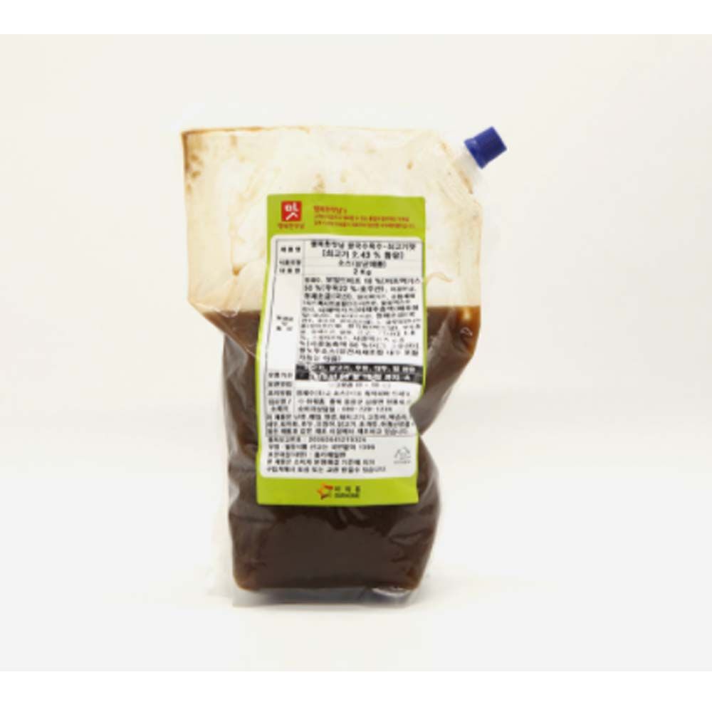 아워홈 아워홈 wo519- 냉장 정통쌀국수 행복맛남 쌀국수육수 쇠고기맛 2kg 1개