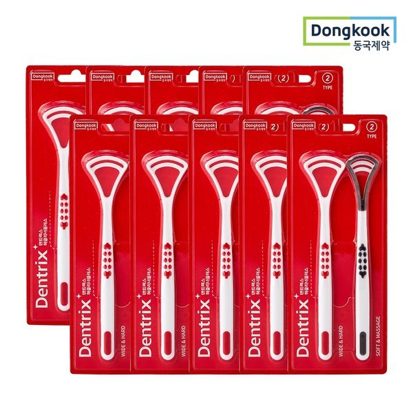 동국제약 동국제약 덴트릭스 혀클리너 플러스 2개입 X 10개