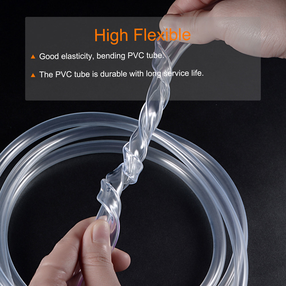 호스 2M M PVC 1 플라스틱 워터 튜브 튜브 공기 라인 호스 투명 비닐