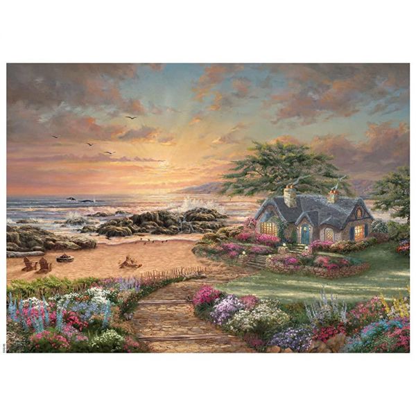 Ceaco - Thomas Kinkade - 해변 별장 - 1000피스 직소 퍼즐
