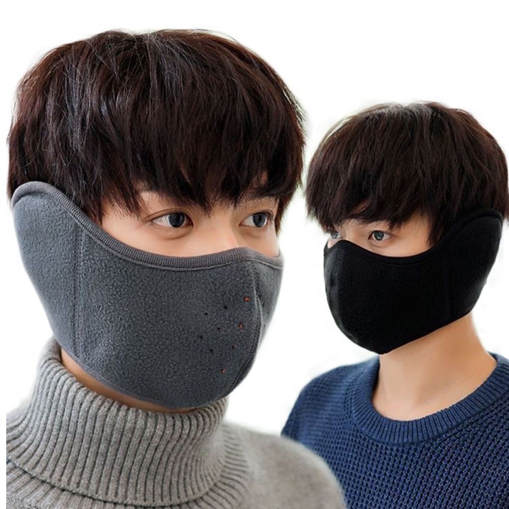 COA 겨울 공용 방한 귀도리 귀마개 일체형 보온 귀덮개