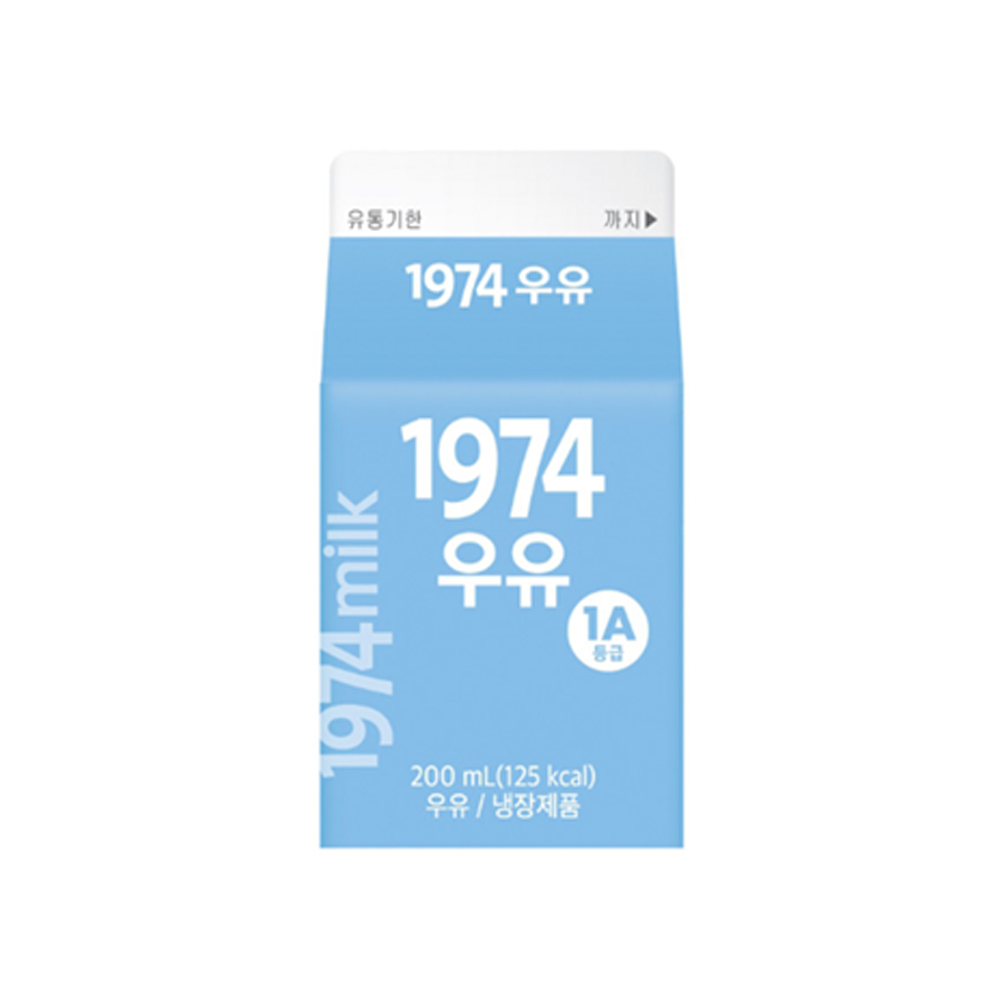 남양유업 남양 1974우유 200ml