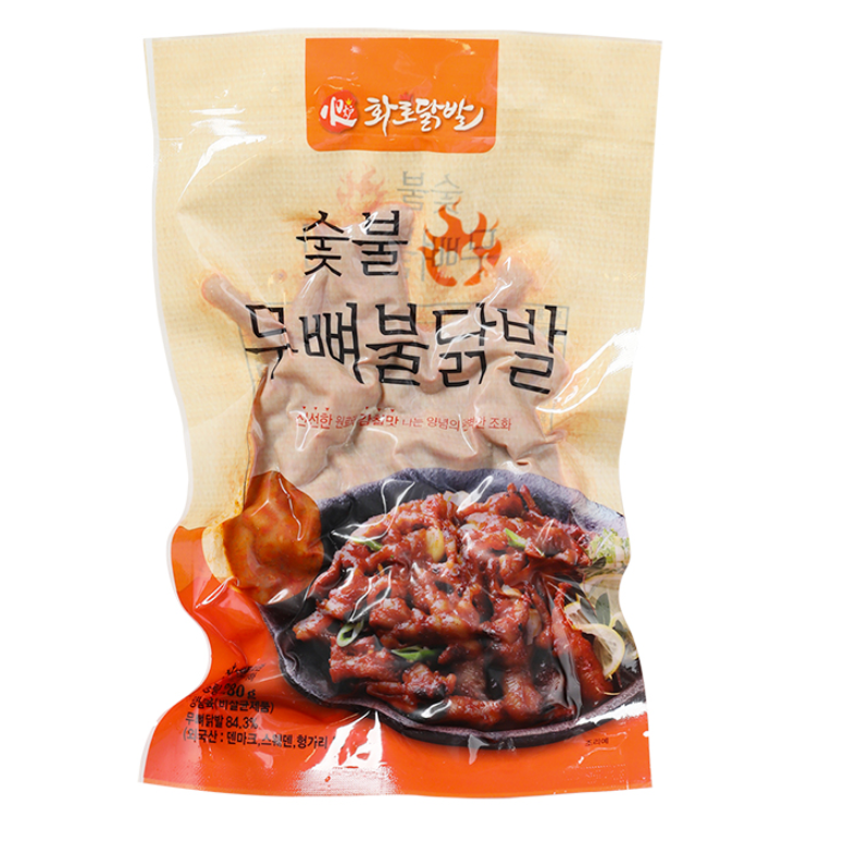 화로닭발 숯불무뼈 불닭발 280g 18개