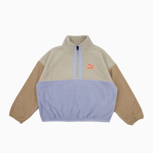 푸마 키즈 푸마키즈 광주 푸마키즈 키즈 반집업 플리스 PU34JL301