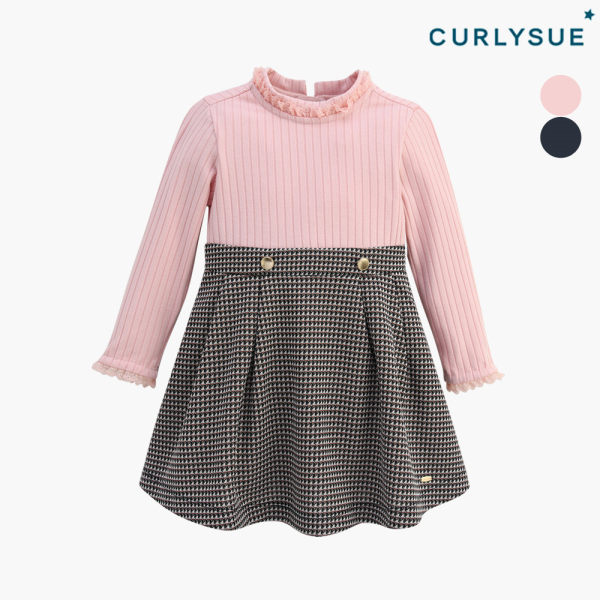 컬리수 컬리수 CURLYSUE 클로이 우븐믹스OP CPF1GAOP10