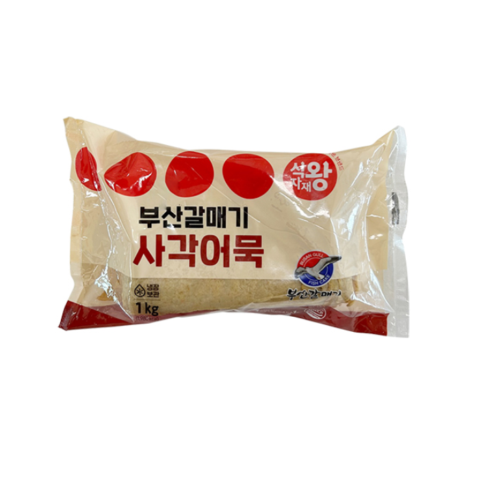 식자재왕 부산갈매기 사각어묵 1kg