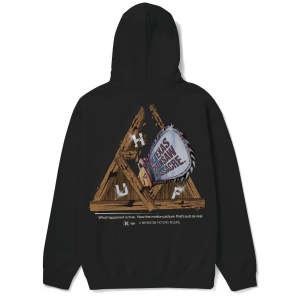 Huf 남자 점퍼 경량패딩 숏패딩 잠바 x Texas Chainsaw Massacre TT 후드 티셔츠 -