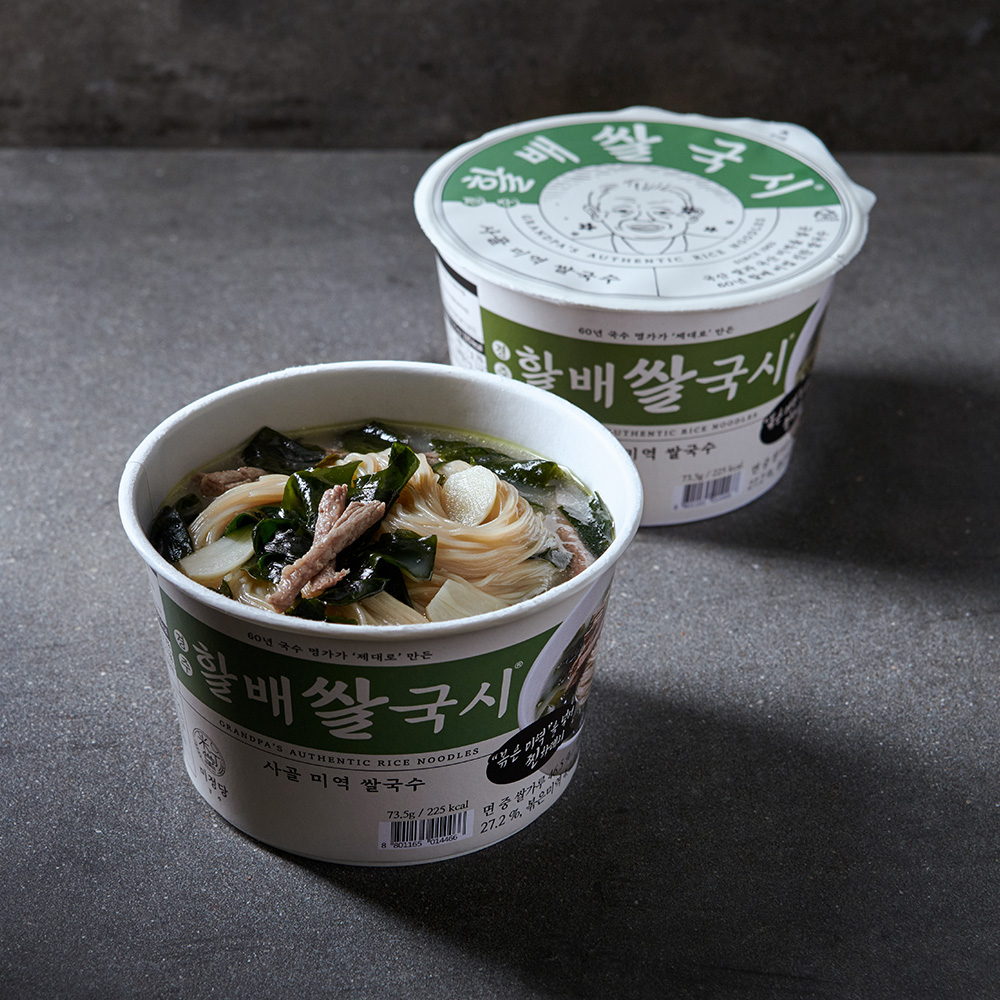 미정 미정당 경주 할배쌀국시 사골미역 쌀국수 73 5g 12개입