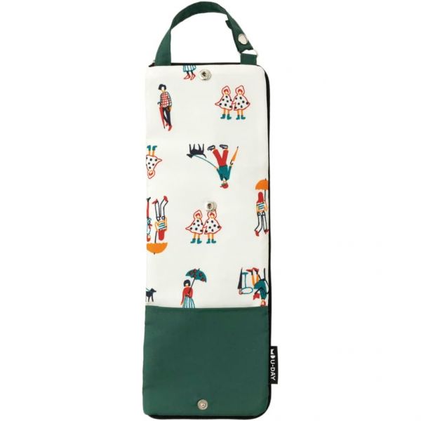 2754439 유데이 남녀 접이식 우산 케이스 H31xW11xD1cm 흡수 컴팩트 스트랩 지퍼 엄브렐러 D-6
