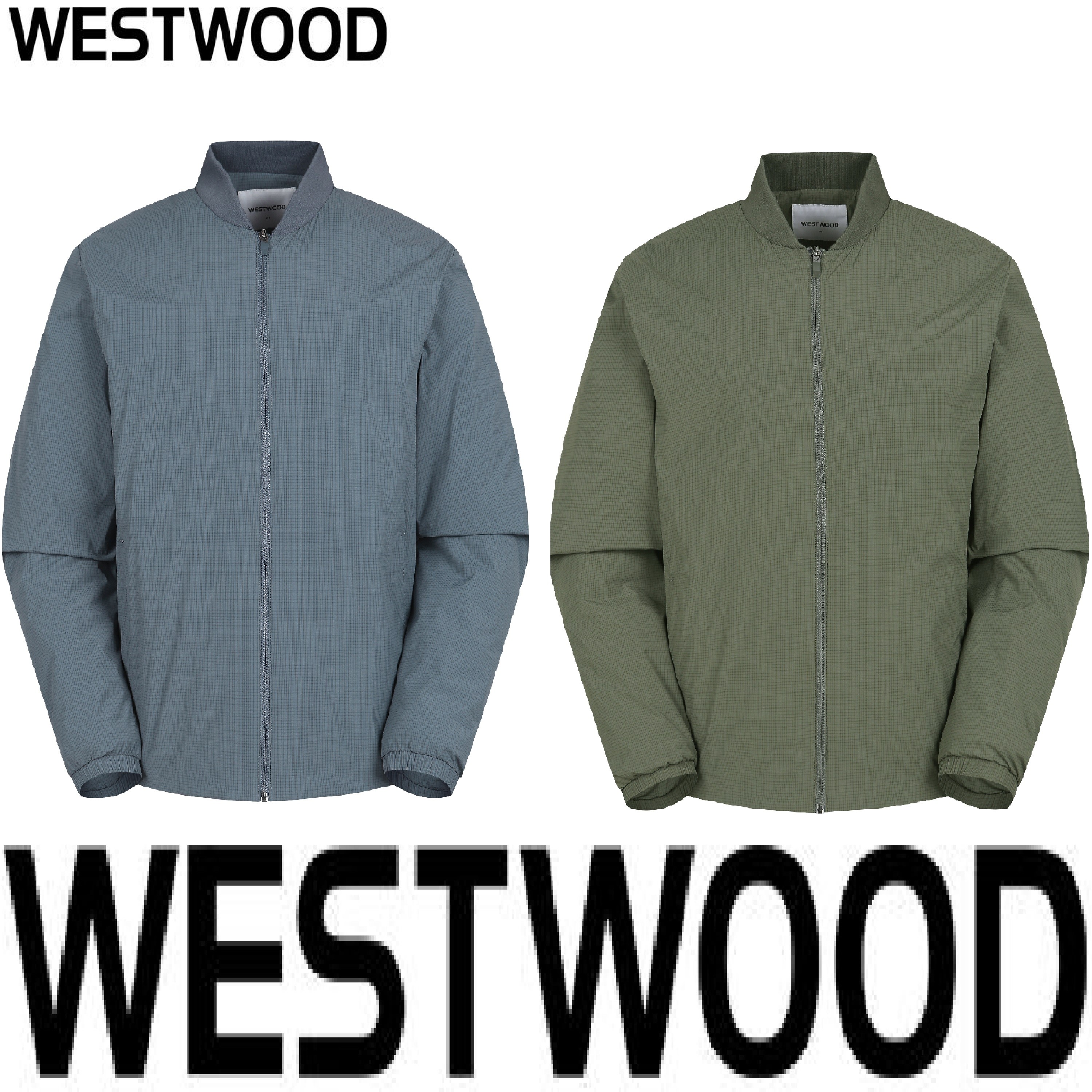 웨스트우드 5층 웨스트우드 WESTWOOD 맨 야구에리 패딩자켓 남자 봄 가을 패딩 O1 211 카키 GH 095