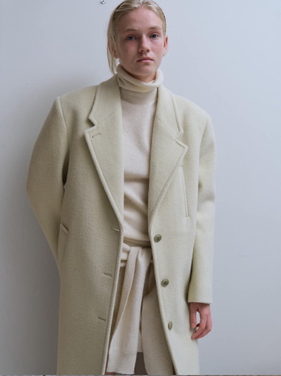 we are 위아 24FW 코어 싱글 코트