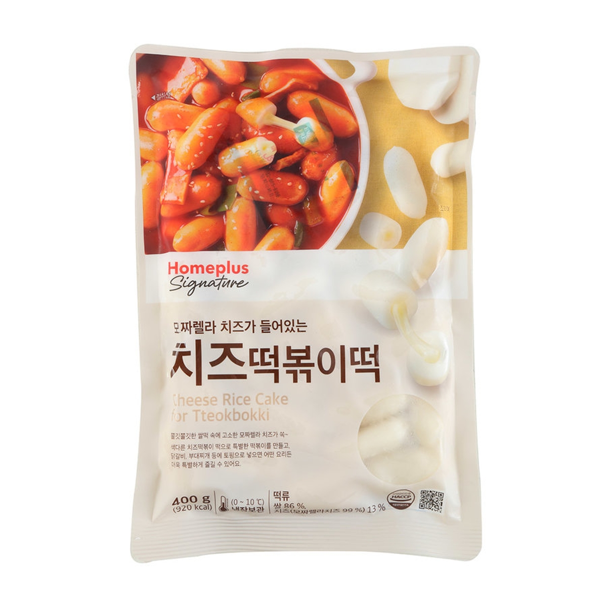 홈플러스시그니처 치즈 떡볶이떡 400G
