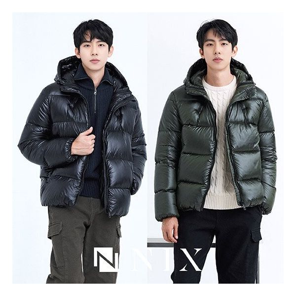 닉스 닉스 NIX 남성 덕다운패딩 후드 점퍼