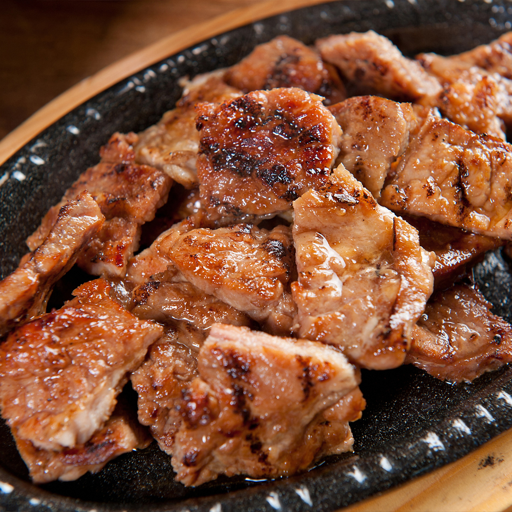 힐링팩토리 프리미엄 인삼 숯불 돼지갈비 수제 양념 왕갈비 목살 칼집 왕구이