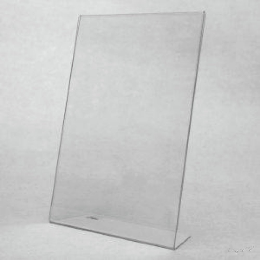 가을다솜 A4 슬림 단면 아크릴 홍보물 쇼케이스 A4 아크릴케이스 꽂이 포맥스 진열대