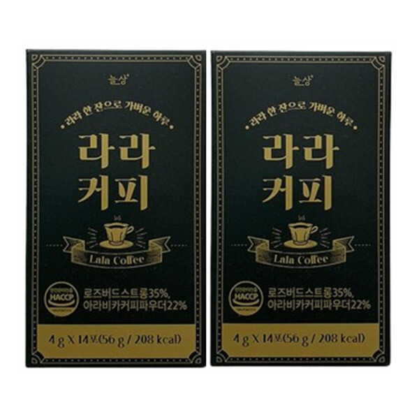 라라커피 14포 x 2박스