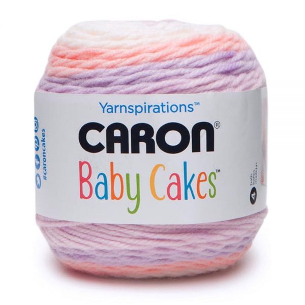 Caron Baby Cakes 셀프 스트라이핑 실 99 2g 3 5온스 케이크 by The Each 발레리나
