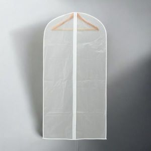 행거 옷장 옷걸이 게더릭 반투명 지퍼식 옷커버 5p