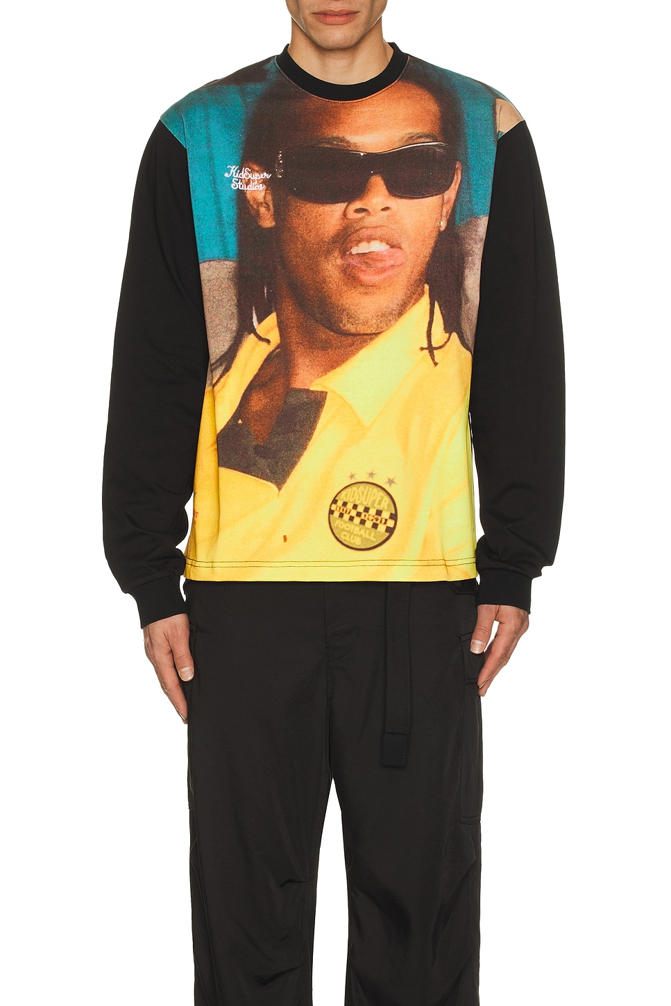 키드슈퍼 키드슈퍼 엑스 Ronaldinho 롱슬리브 Shirt AW24 TEE 24 KIDF MS29