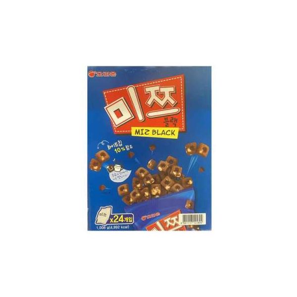 오리온 미쯔 스낵 42g x 24입 대용량 쿠키 간식