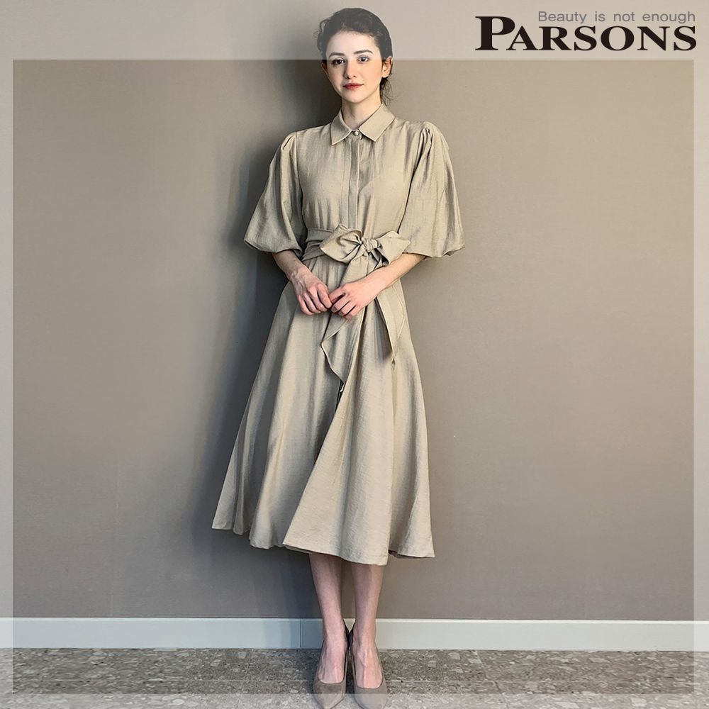 파슨스 beautiful tie dress 파슨스 ASSP3OP05