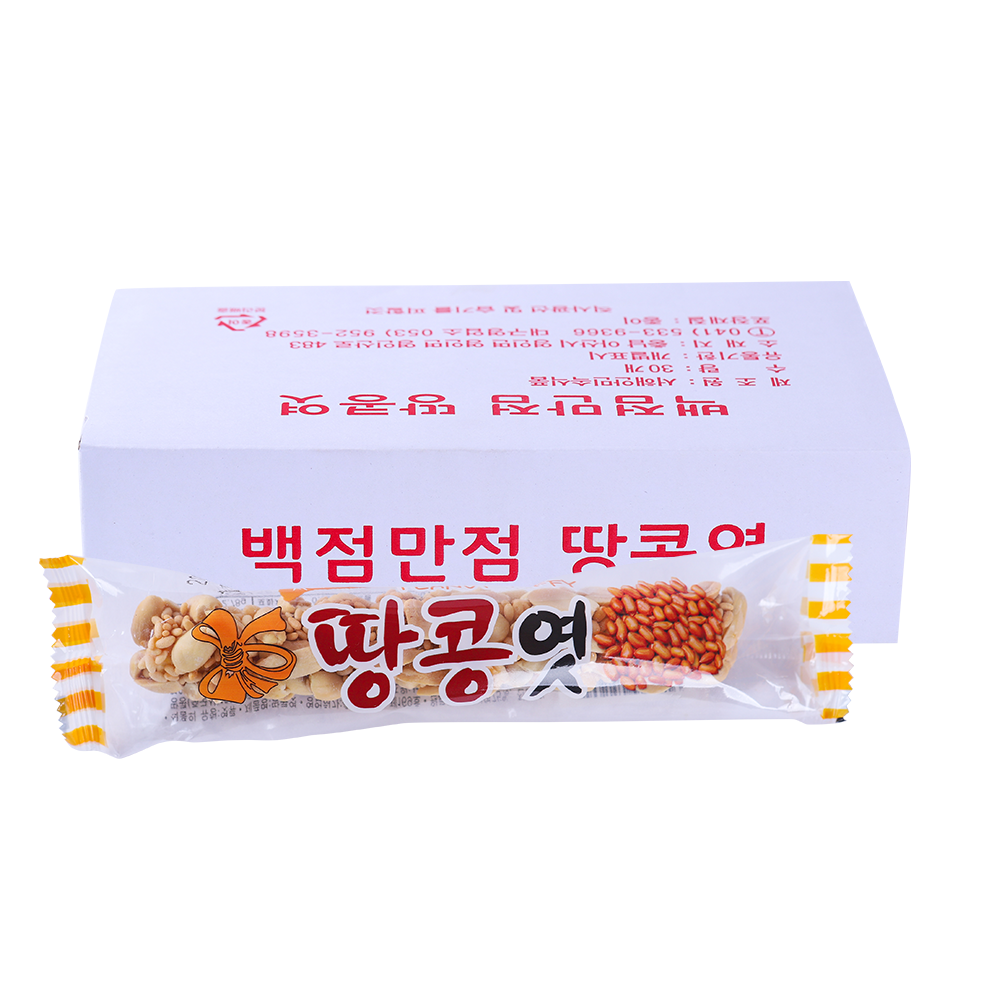 미프렌대용량 엿 서해안민속식품 땅콩엿 30g 30입