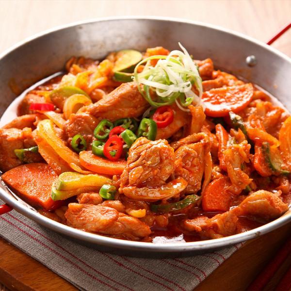 춘천 닭갈비 2kg 국내산 냉장 닭