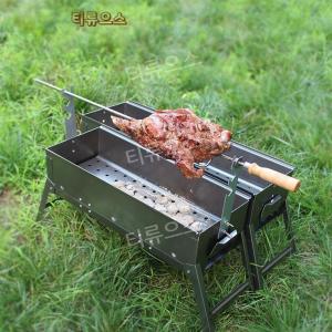 양다리구이 난로 양다리 포크 가정용 바비큐 그릴 숯불 양갈비 야외양꼬치구이업소용 티류으스