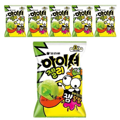 오리온제과 아이셔 젤리 잼필링 58 5g 6개