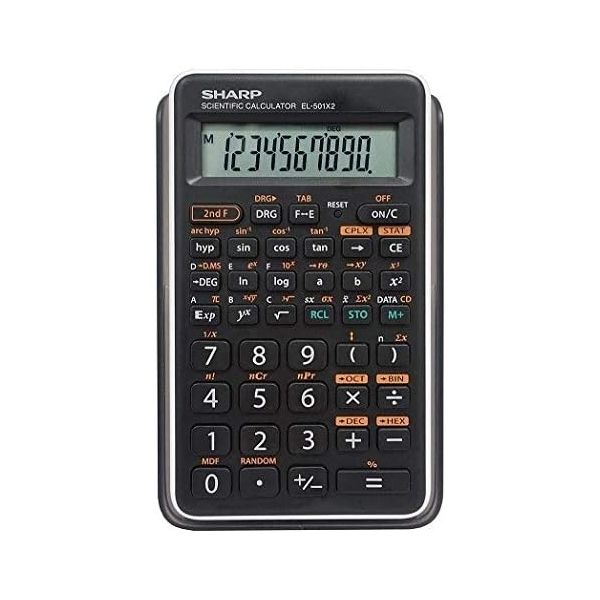 샤프 Sharp 엔지니어링과학 계산기 5팩 EL501X2BWH
