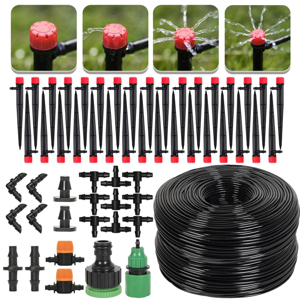 물방울 관개 시스템 식물 급수 정원 드리퍼 자동 3 5M KIT