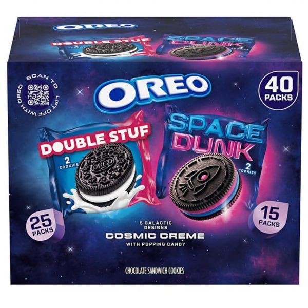 Oreo 쿠키 과자 스페이스 덩크 더블 스터프 샌드위치 버라이어티 팩