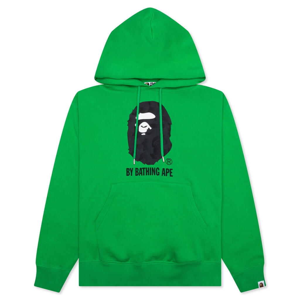 Bape 잉크 카모 풀오버 후드티 GRN 001PPK301304M