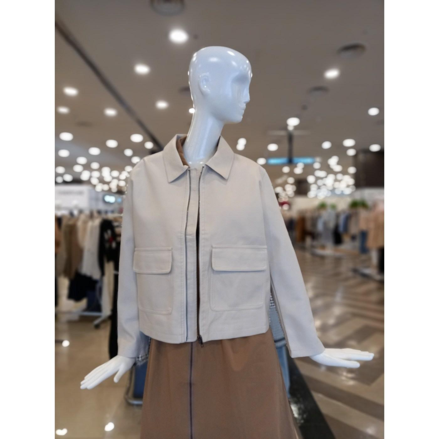 에스티프렌치 ST 프렌치 마인 카라 지퍼 FN2AJK02