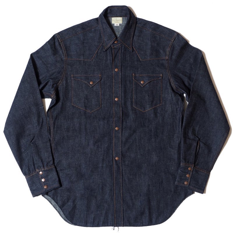 웨어하우스 Lot 3038 DENIM WESTERN SHIRTS JP 36