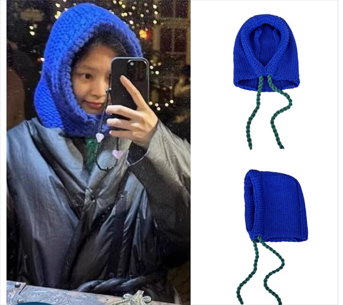 로디상점 바라클라바 제니 Balaclava 두꺼운 바늘 니트 모자 가을 겨울 03 오트밀