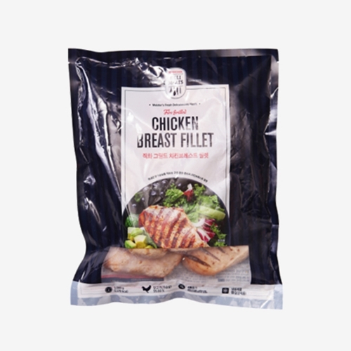 에쓰푸드 에쓰푸드 직화 그릴드 치킨브레스트 필렛 1kg