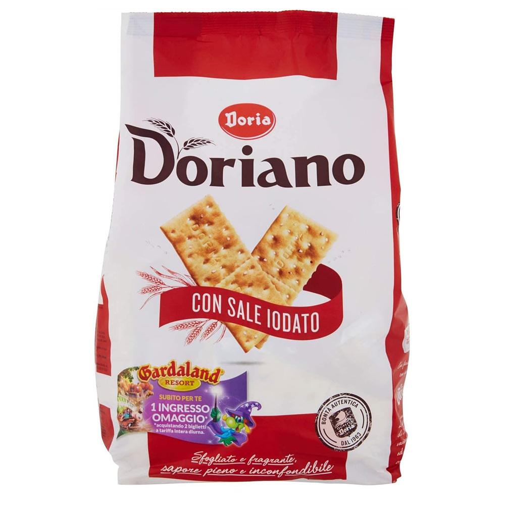 도리아 도리아노 아이오다이즈 솔트 클래식 크래커 24개입 4팩 Doria Doriano Classic Crackers with Iodiz