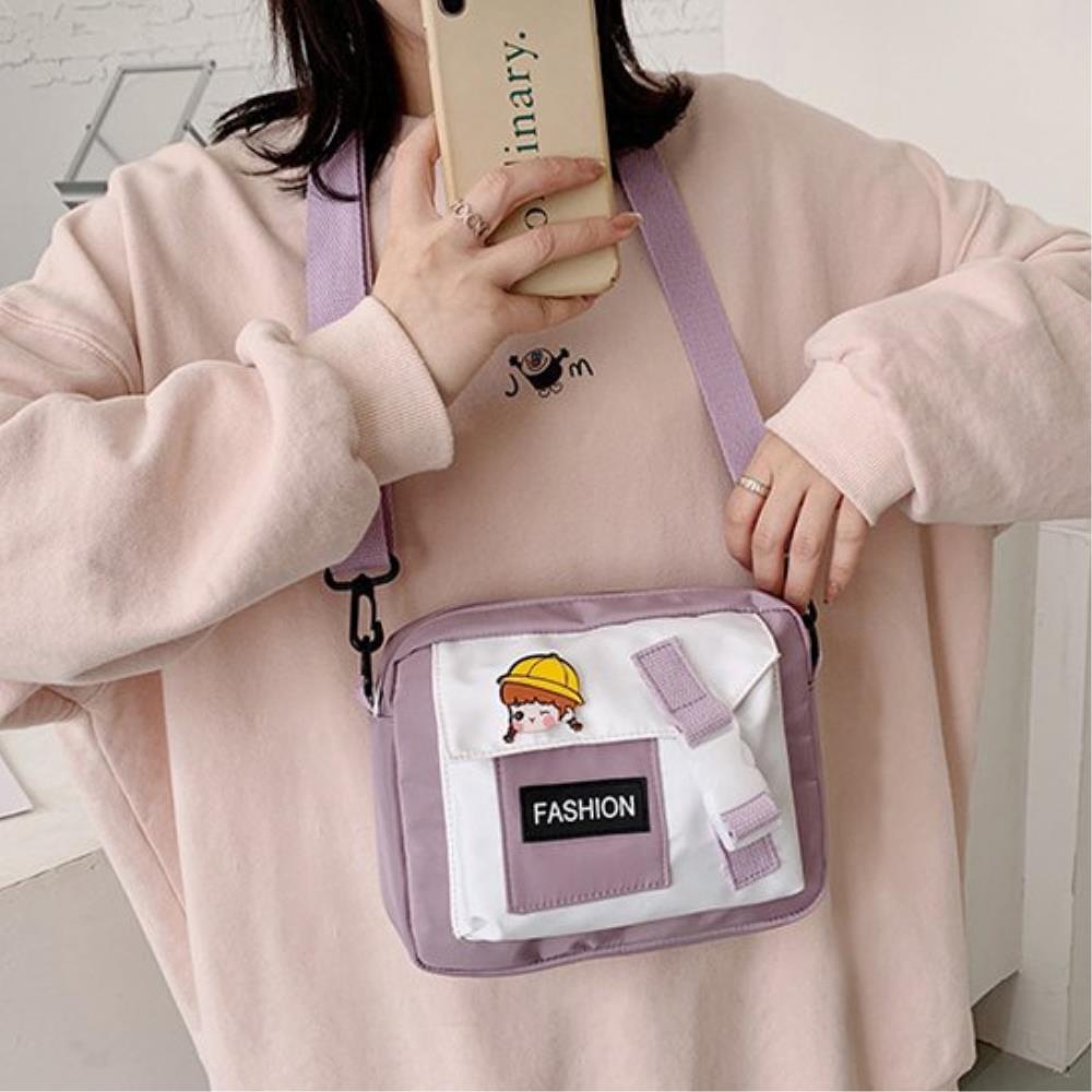 여학생 놀이동산 외출 소지품 수납 미니 크로스백 5색 20대
