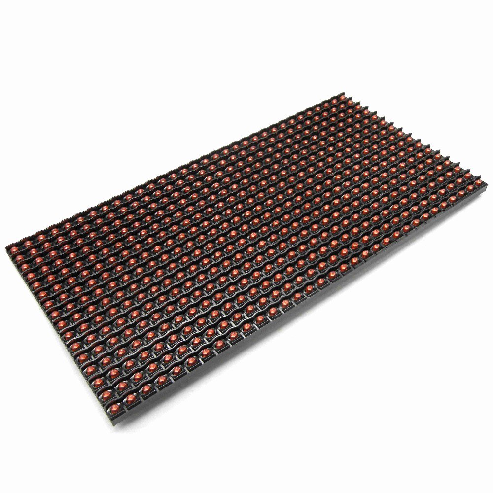 세미 실외 고휘도 스크롤 메시지 LED 보드 P 0 컬러 디스플레이 모듈 Hub 2 32 6 픽셀 320