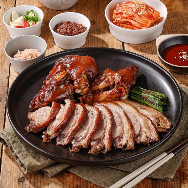 뽕의도리 뼈없는 순살 돼지고기 소문난 족발 300g3팩