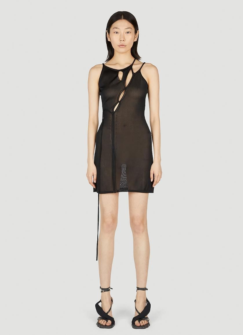 오토링거 24 FW 오토링거 여성 Knit Strappy Mini Dress TP89418197