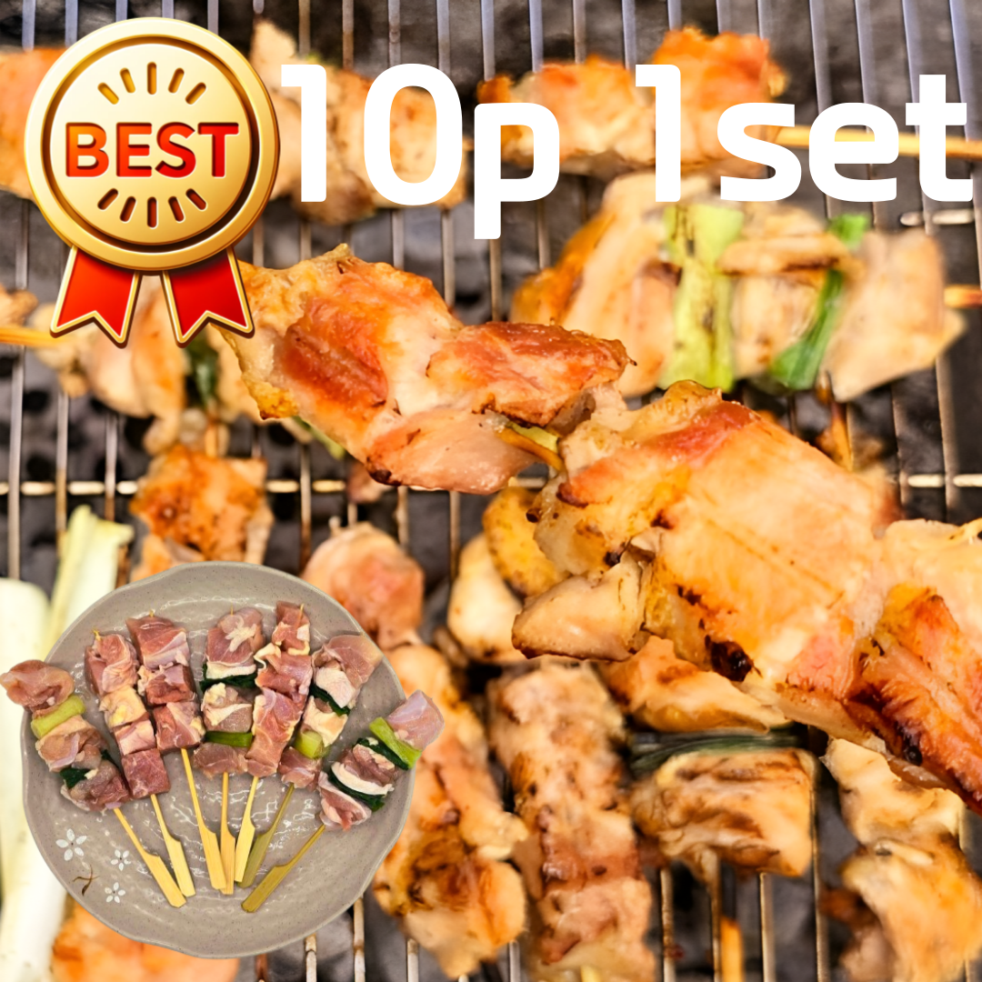 캠핑 닭꼬치 파닭꼬치 안주 꼬치 모듬 순살 2세트 250g