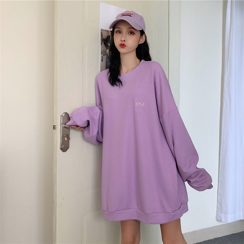 여성을위한 미국 복고풍 타로 풀오버 스웨터 2024 가을 15201N4677615