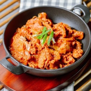 1 1행사 매콤빨간 제육볶음 500g 고추장양념불고기 돼지불백 두루치기