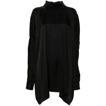 릭오웬스 24 FW 릭오웬스 타바드 새틴 블라우스 RP02D3561SCH TP427362327 91708469