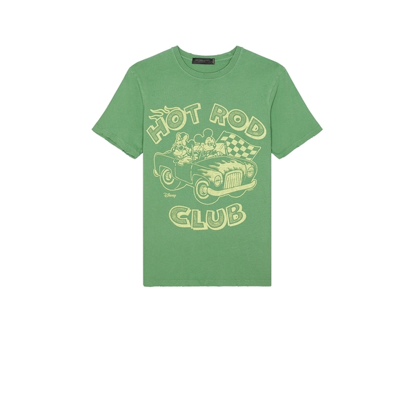 정크푸드 리볼브직영몰 Junk Food Mickey And Minnie Hot Rod T-Shirt Graphic