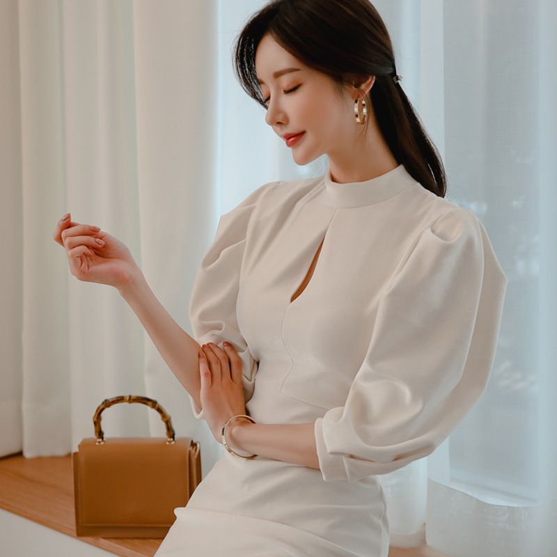 여성 홀복 원피스 여캠 파티룩 클럽룩 데일리 BJ S