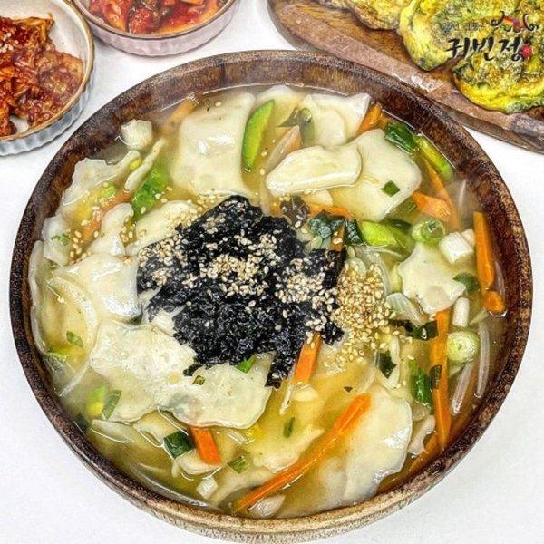 UNKNOWN 귀빈정 26년전통맛집 명장 수제비칼국수소바 6인분 3종 메밀소바6인분 소스6개 x 1셋트