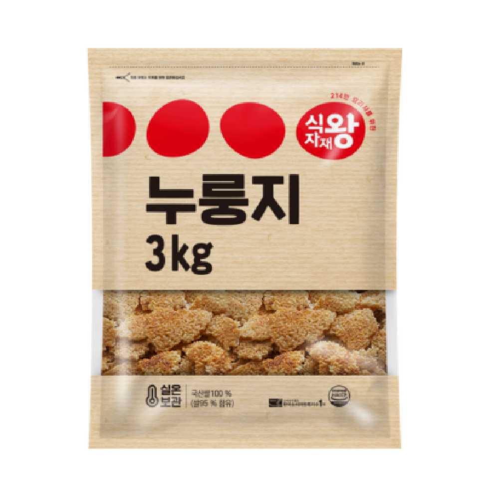 매홍엘앤에프 식자재왕 누룽지 3kg